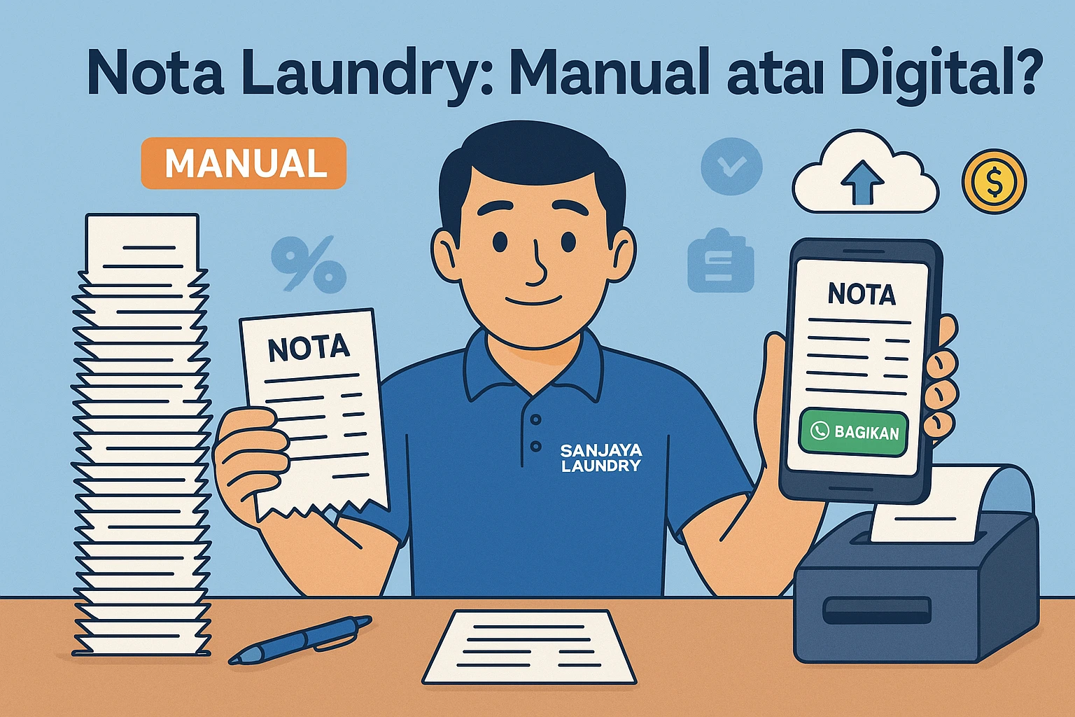Dari Nota Manual ke Digital